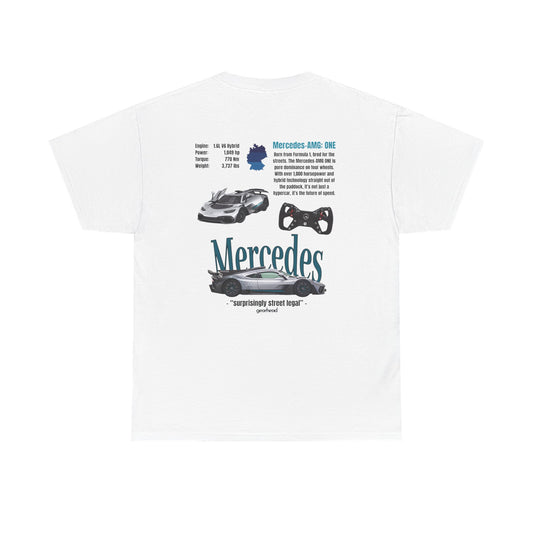 Heavy Cotton Unisex Mercedes-AMG ONE Racing Tee